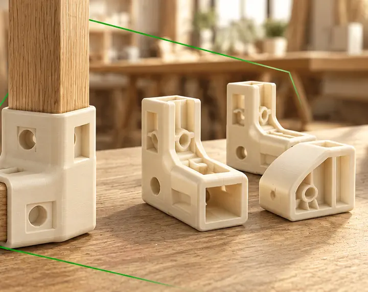 Connectors and furniture fittings