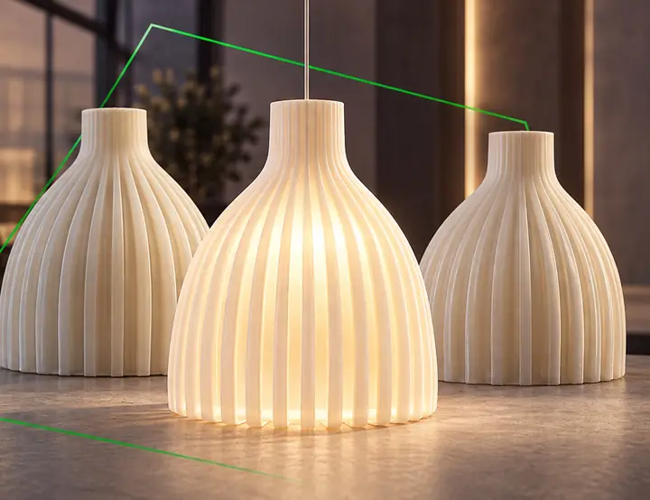 Lampshade and diffuser series