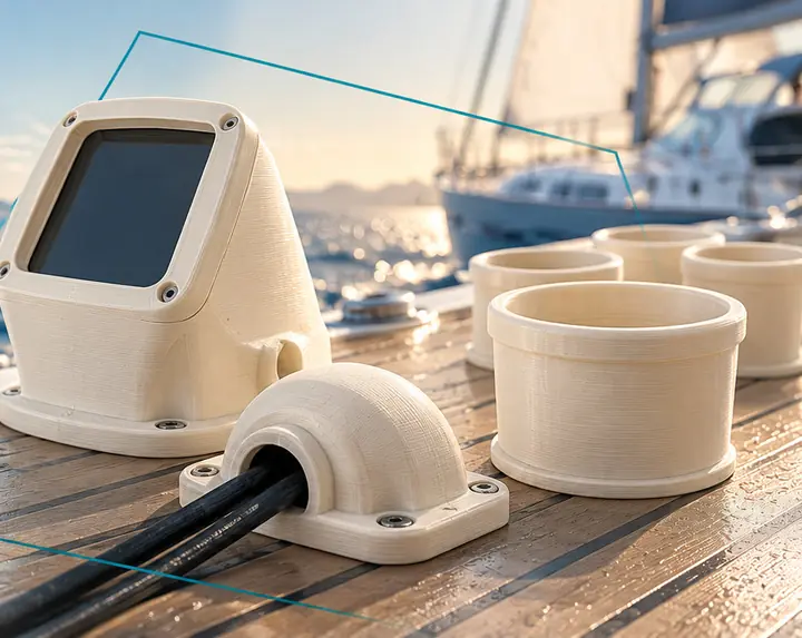 Instrument covers and boat fittings